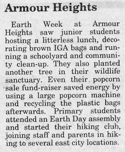 1996 Apr 30 Examiner Earth Week