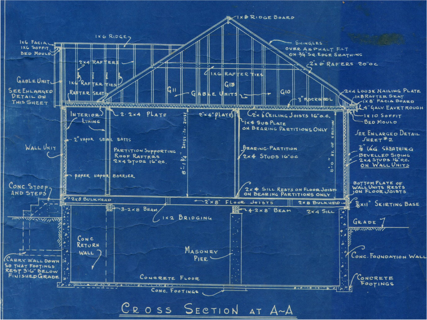 254 Caddy Street - cross section