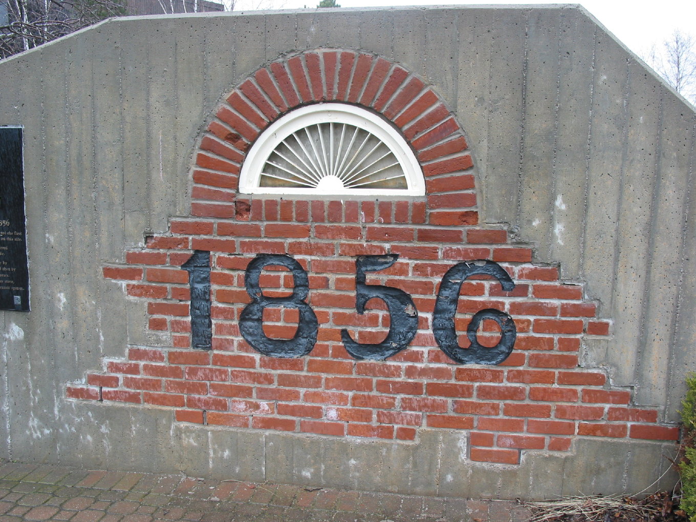 Ashburnham's First Brick Building Cairn