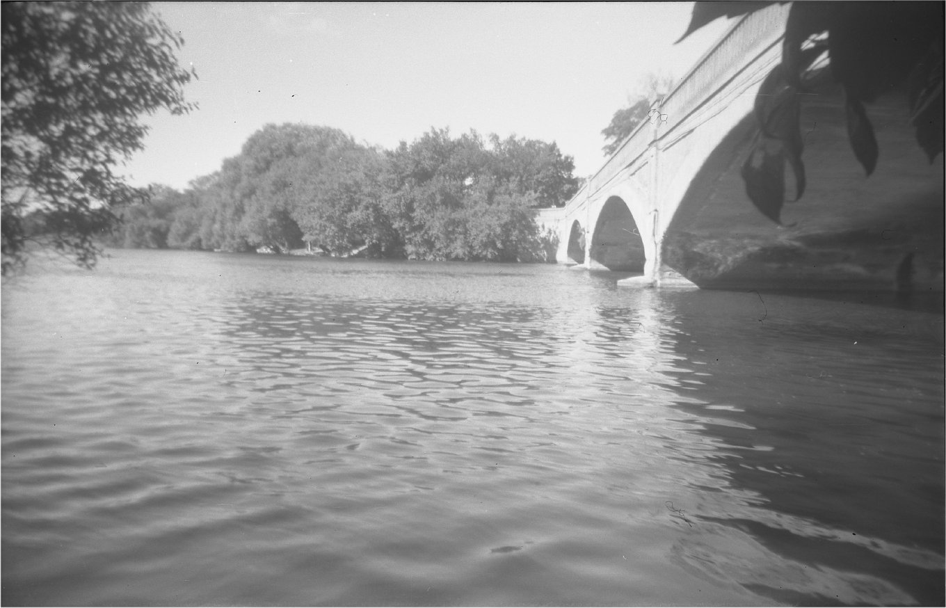 Inverlea or Parkhill Rd bridge c 1960
