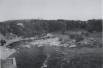 Otonabee River from Quaker Dam c1963