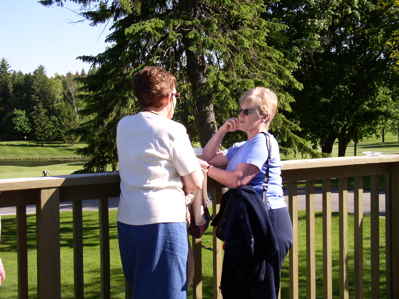 Carol Craig and Mekinda McGrath B reunion May 29 04 026