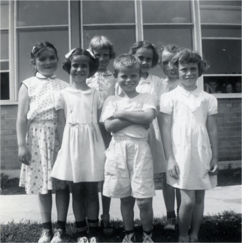 1954 Joanne Heslip Elizabeth Cox Lorraine Pammett Roddy Clarkson Marlene Land Carol Craig Marilyn Tinney by E Spence