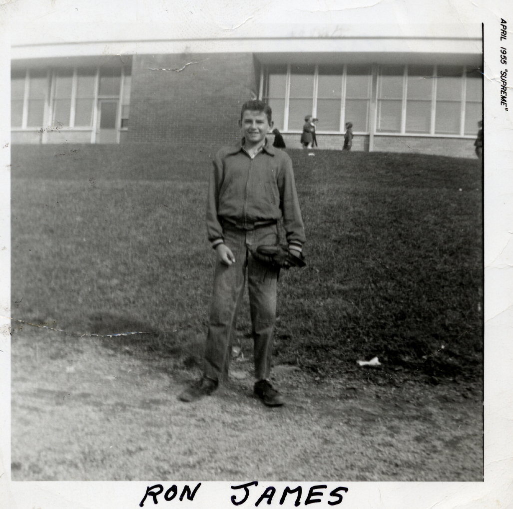 1955_Ron_James_age_11_Armour_Heights