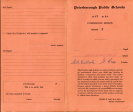 1960 report card front back